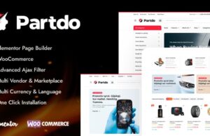 Partdo 1.1.7 – Auto Parts and Tools Shop WooCommerce Theme Free Download