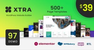 Xtra 4.7.0 – WordPress Website Builder + RTL Free Download