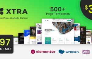 Xtra 4.7.0 – WordPress Website Builder + RTL Free Download