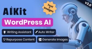 AIKit 4.15.2 – WordPress AI Automatic Writer, Chatbot, Writing Assistant & Content Repurposer / OpenAI GPT Free Download aikit-3-14-0-wordpress-ai-automatic-writer-writing-assistant-openai-gpt