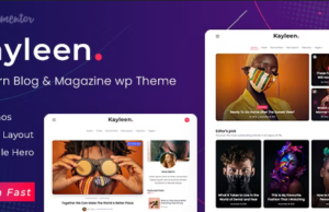 Kayleen 2.7.0 – Blog & Magazine WordPress Theme Free Download kayleen-2-3-2-blog-magazine-wordpress-theme