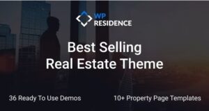 Residence Real Estate WordPress Theme 4.20.2 Free Download wp-residence-4-9-1-nulled-real-estate-wordpress-theme