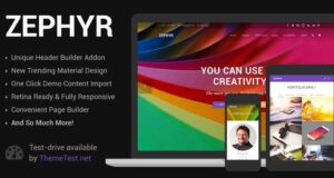 Zephyr 8.21.2 – Material Design WordPress Theme Free Download zephyr-8-16-0-nulled-material-design-wordpress-theme