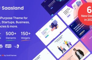 SaasLand 3.6.4 – MultiPurpose WordPress Theme for Saas Startup Free Download