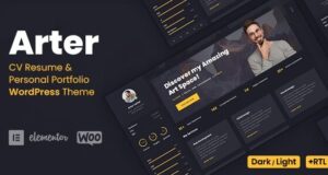 Arter 1.8.3 – Resume WordPress Theme Free Download arter-1-8-3-resume-wordpress-theme