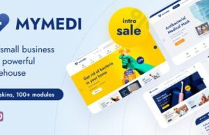 MyMedi 1.4.9 – Responsive WooCommerce WordPress Theme Free Download