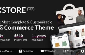 Elessi 6.0.8 – WooCommerce AJAX WordPress Theme – RTL support Free Download