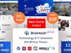 Braintech 2.6.1 – Technology & IT Solutions WordPress Theme Free Download braintech-2-5-2-technology-it-solutions-wordpress-theme